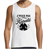 Débardeur Homme J’peux pas j’ai Karaté