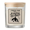 Bougie Parfumée Vanille J’peux pas je préfère les Orques