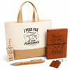 Coffret Cadeau J’peux pas je suis Ferronnier – Sac jute, carnet, stylo, porte-clés et marque-page