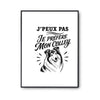 Poster J’peux pas je préfère mon Colley