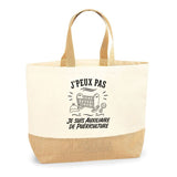Sac J’peux pas je suis Auxiliaire de puériculture