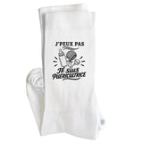 Chaussettes Homme Femme J’peux pas je suis Puéricultrice