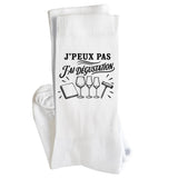 Chaussettes Homme Femme J’peux pas j’ai Dégustation