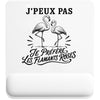 Tapis de Souris J’peux pas je préfère les Flamants roses
