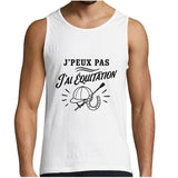 Débardeur Homme J’peux pas j’ai Équitation