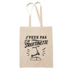 Tote Bag Beige J’peux pas j’ai Trottinette