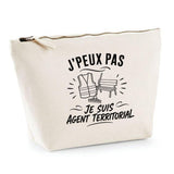 Trousse Beige J’peux pas je suis Agent territorial