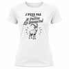 T-shirt de Sport Femme J’peux pas je préfère les Bouquetins