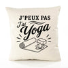 Housse de Coussin J’peux pas j’ai Yoga