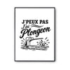 Poster J’peux pas j’ai Plongeon