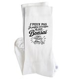 Chaussettes Homme Femme J’peux pas je préfère m’occuper de mon Bonsaï