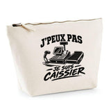 Trousse Beige J’peux pas je suis Caissier