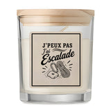Bougie Parfumée Vanille J’peux pas j’ai Escalade