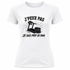 T-shirt de Sport Femme J’peux pas je suis prof de Yoga