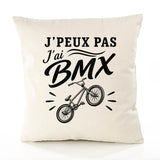 Housse de Coussin J’peux pas j’ai BMX