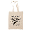 Tote Bag Beige J’peux pas j’ai Chevaux