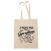 Tote Bag Beige J’peux pas j’ai Gym rythmique