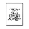 Poster J’peux pas j’ai Vide-grenier