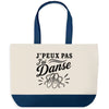 Grand Sac Cabas Fond Bleu J’peux pas j’ai Danse – danse classique