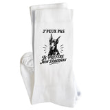 Chaussettes Homme Femme J’peux pas je préfère mon Doberman