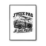Poster J’peux pas je suis Pilote