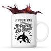 Mug J’peux pas je préfère les Orques