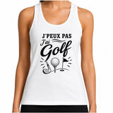 Débardeur Femme J’peux pas j’ai Golf