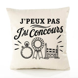 Housse de Coussin J’peux pas j’ai Concours – concours hippique
