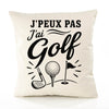 Housse de Coussin J’peux pas j’ai Golf