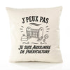 Housse de Coussin J’peux pas je suis Auxiliaire de puériculture