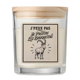Bougie Parfumée Vanille J’peux pas je préfère les Bouquetins