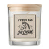 Bougie Parfumée Vanille J’peux pas j’ai Cheval