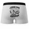 Boxer Homme J’peux pas je suis Ingénieur – Impression au dos