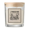 Bougie Parfumée Vanille J’peux pas je préfère les Cartes
