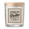 Bougie Parfumée Vanille J’peux pas j’ai Perles
