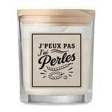 Bougie Parfumée Vanille J’peux pas j’ai Perles