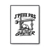 Poster J’peux pas je suis Grutier