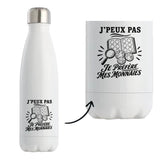 Gourde Isotherme J’peux pas je préfère mes Monnaies