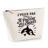 Trousse Beige J’peux pas je préfère les Orques