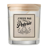 Bougie Parfumée Vanille J’peux pas j’ai Poterie