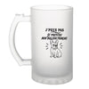 Verre à Bière J’peux pas je préfère mon Bulldog Français