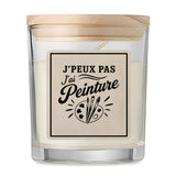 Bougie Parfumée Vanille J’peux pas j’ai Peinture