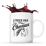 Mug J’peux pas j’ai Chevaux
