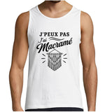 Débardeur Homme J’peux pas j’ai Macramé