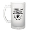 Verre à Bière J’peux pas je préfère mon Cochon d’Inde