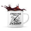 Mug Métal Émaillé J’peux pas j’ai Bachata