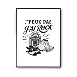 Poster J’peux pas j’ai Rock