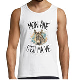 Débardeur Homme Mon âne c'est ma vie