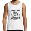 Débardeur Homme J’peux pas j’ai Cheval