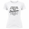 T-shirt de Sport Femme J’peux pas je préfère m’occuper de mes Succulentes
